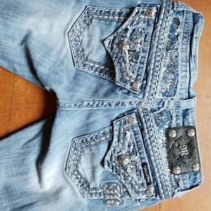 MissMe boot cut jeans size 24